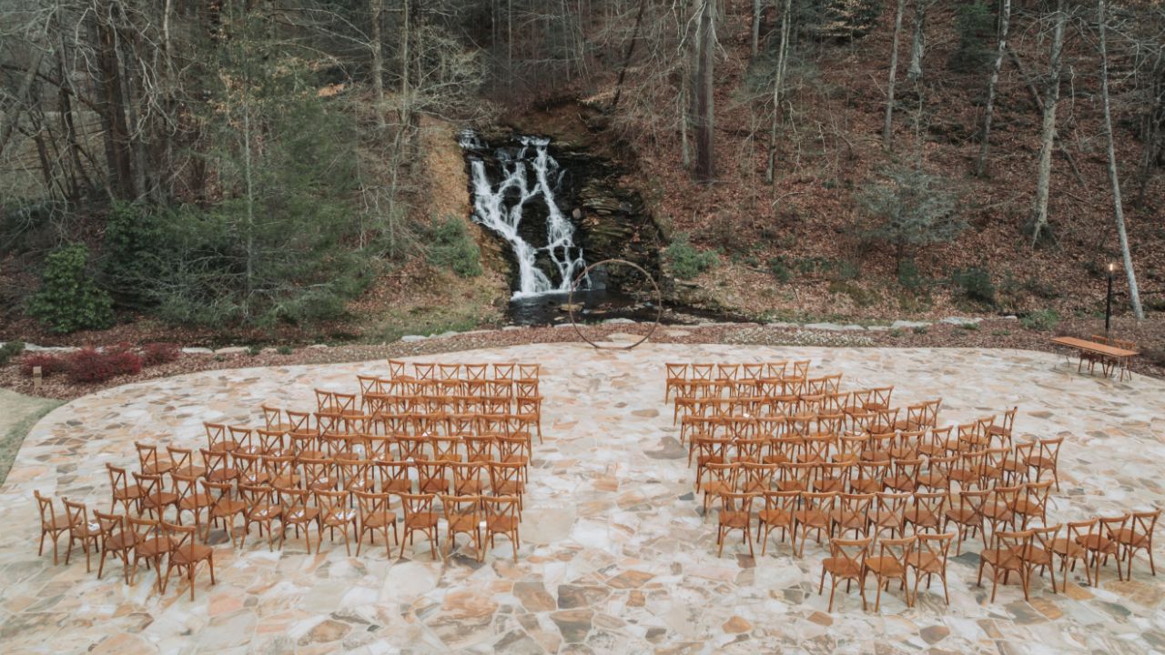 Bring Your Love Story to Life at The Falls Waterfall Venue in Georgia